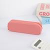Silicone Pencil Case, Large Capacity Rectangle Pen Holder, Washable Cute Stationery Organizer for Office School