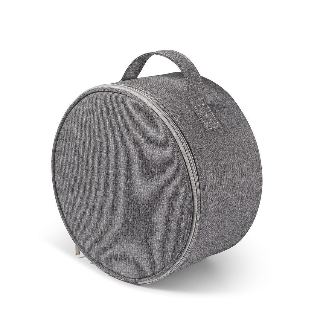 

Складная сумка для хранения вентиляторов, большая вместимость, водонепроницаемый портативный дорожный телескопический органайзер для вентиляторов с застежкой-молнией для P9/P9s/P10/P11, новый 23x23x13cm серый