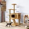 Jingzhou Cat Tree Condo with Scratch Board & Space Capsule