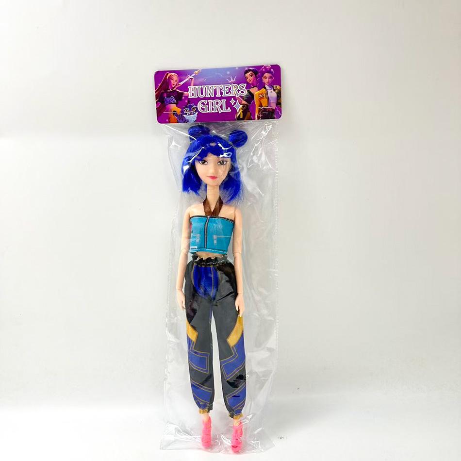 30cm K-Pop Dämonenjäger Anime Kpop Girlgroup Cartoon Rumi Zoey Mira Actionfiguren Vinylfiguren Modellpuppen Mädchen Weihnachtsgeschenk