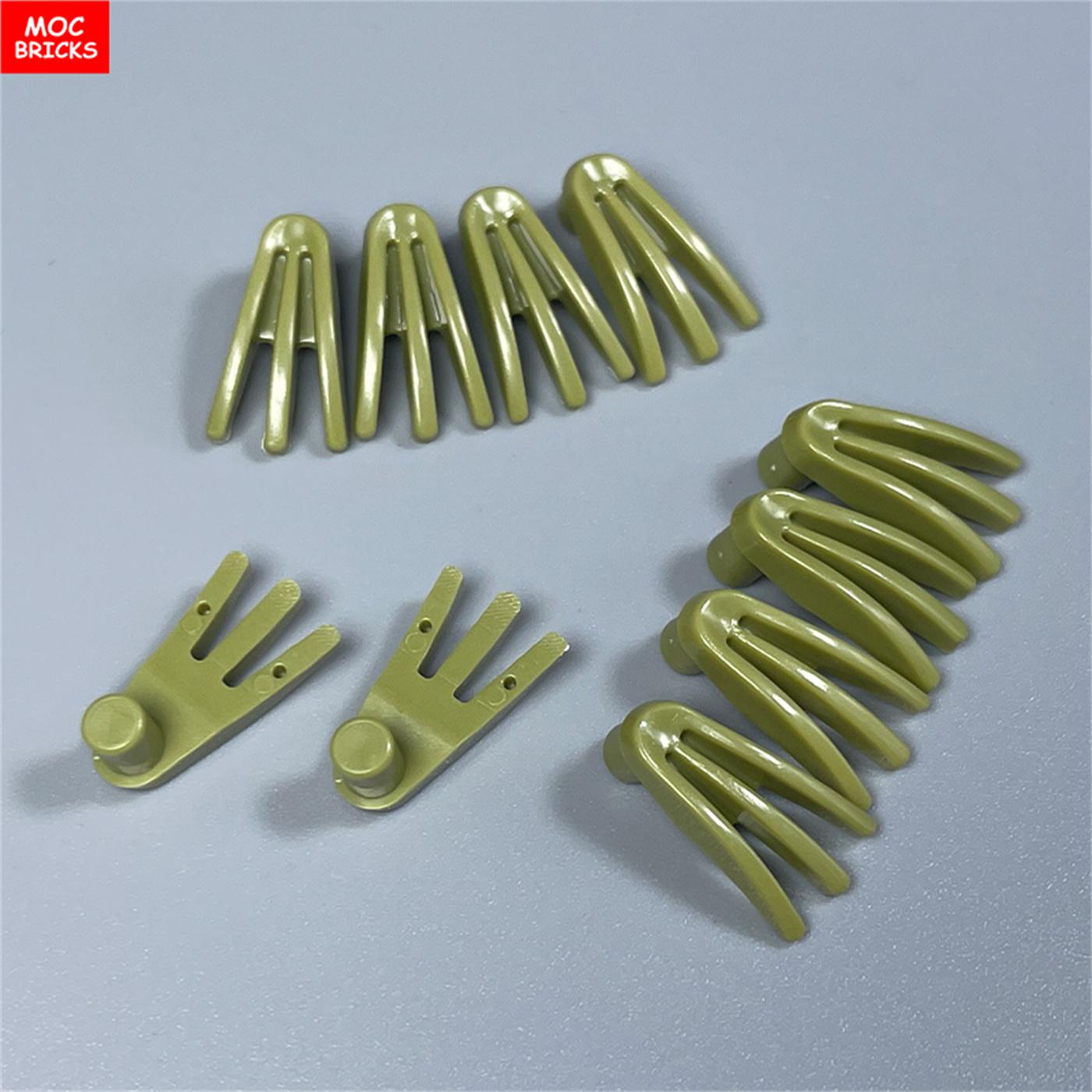 

10pcs MOC Bricks Figure Hands 10187 Luminous Claw Fighter Weapon Implement DO-IT-YOURSELF Playthings Educational Building Blocks Children Gifts