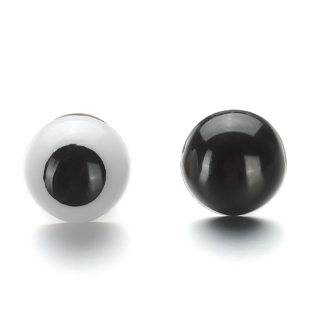 20pcs/10pairs 10/12/14/16/18/20mm For BJD Doll DIY Accessories Safety Animal Toy Eyeball Plastic Eyes Doll Making Crafts