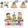 Vibrant Magnetic Building Blocks Sticks For Kids Educational Gift Toy Set