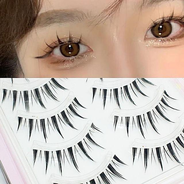 LuxeFlutter - Набор из 5 пар: Объемные кукольные ресницы