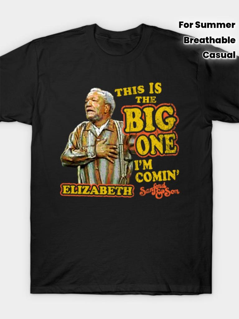 Sanford and Son "This Is The Big One" Black Graphic T-Shirt