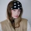 ALLINCOMPLETE Dot Pattern Hairband  2 Colors 