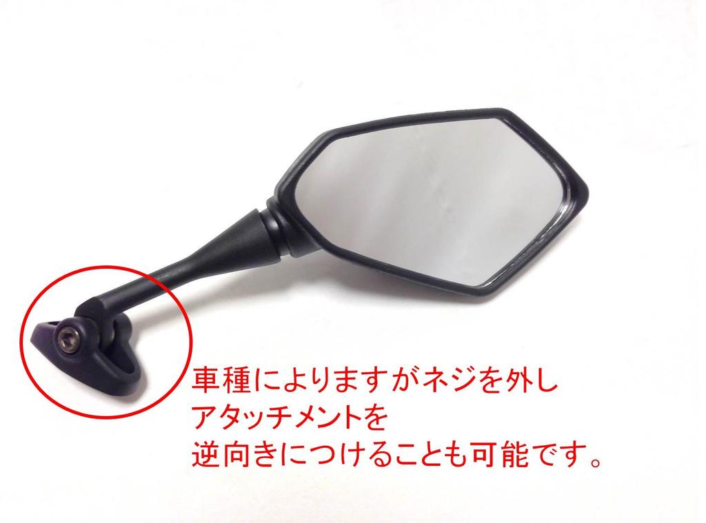 Nakira Motorcycle Fairing Mirrors and Right for and CBR400R (Left Set) CBR600RR, CBR250R, (Black)