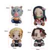 20cm Hot  Anime   7styles Plush Dolls  Kimetsu No Yaiba Kamado Tanjirou Nezuko Zenitsu Kyoujurou Toys Gifts