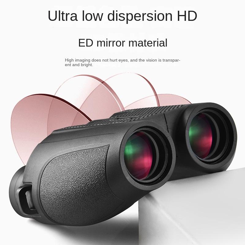 Mini Binoculars Compact Portable Hd Bak4 Waterproof For Bird Watching Theater Concerts Travel Outdoor