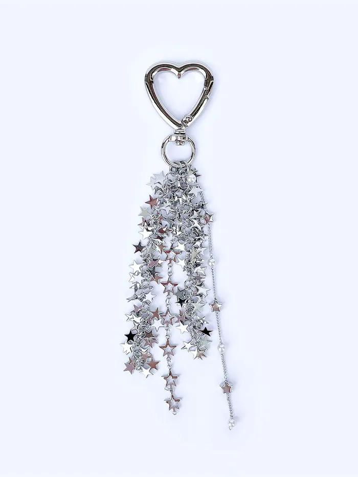 STARS OF PROMISE HEART KEY RING