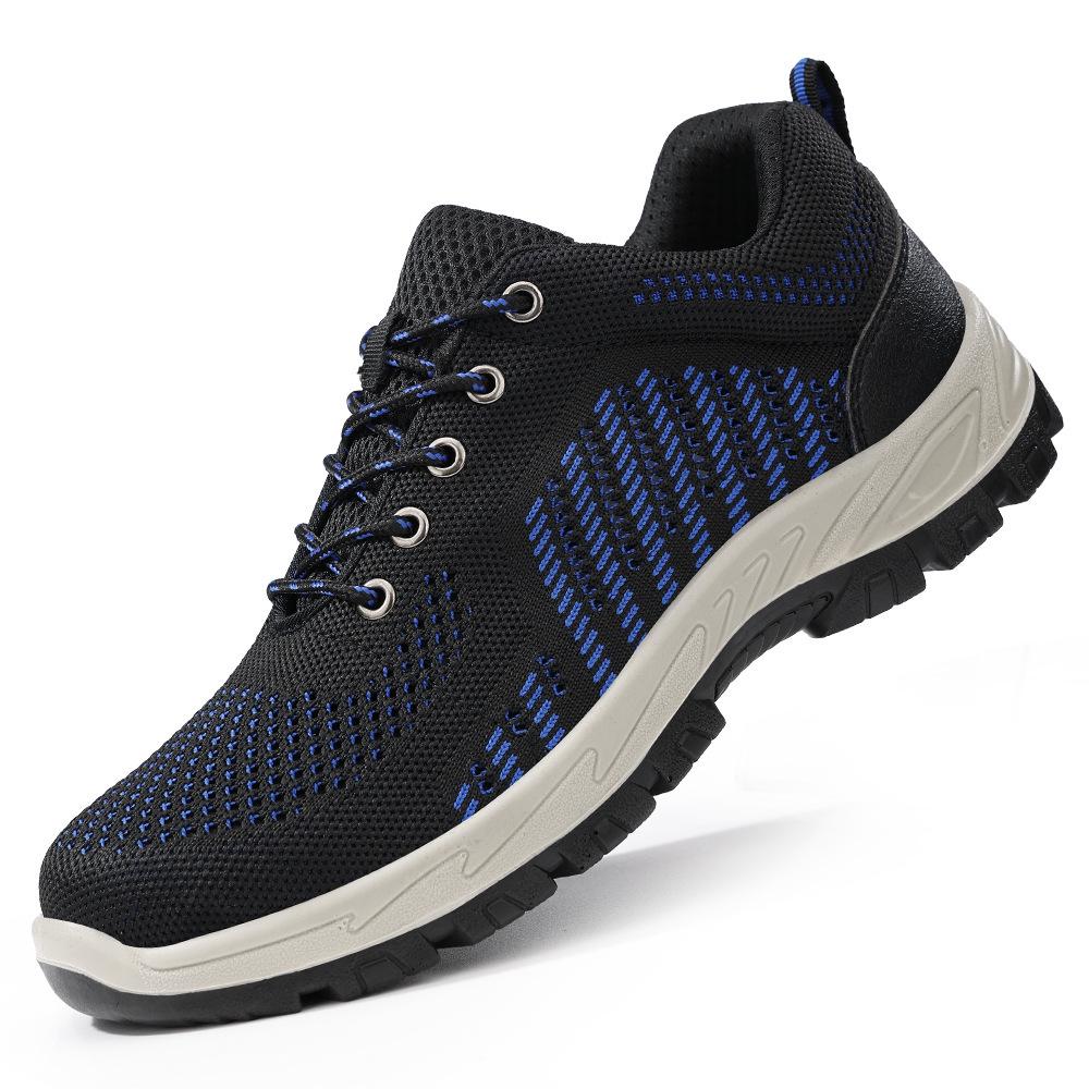 Spring Steel Toe Anti-static Puncture-resistant Work Shoes