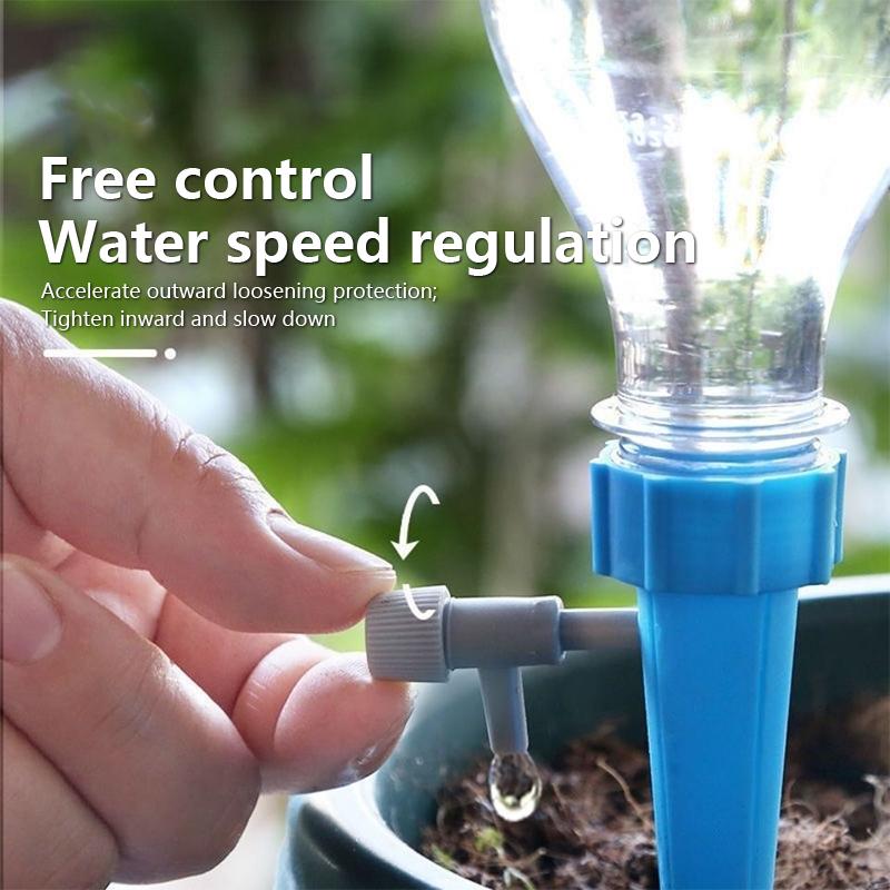 5Pcs Self-Watering Artifact With Switch Automatic Watering Device Adjustable Drip Irrigation For Plant Garden Watering Supplies