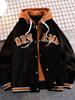 Trendy Japanese-Style Long-Sleeve Hooded Jacket for Men - Autumn/Winter All-Match Fashion