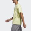 adidas Originals Shmoo Logo T Shirts Men's Green Crew Neck Moderate Straight Fit FM1435