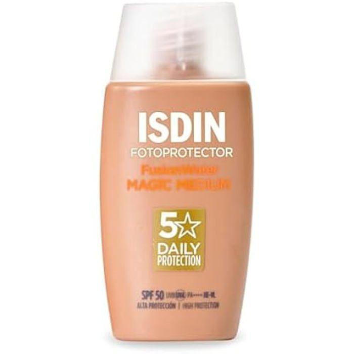 

Сонцезахисний крем - ISDIN - Fotoprotector Fusion Water - SPF 50 - З тоном - Нежирний - 50 мл