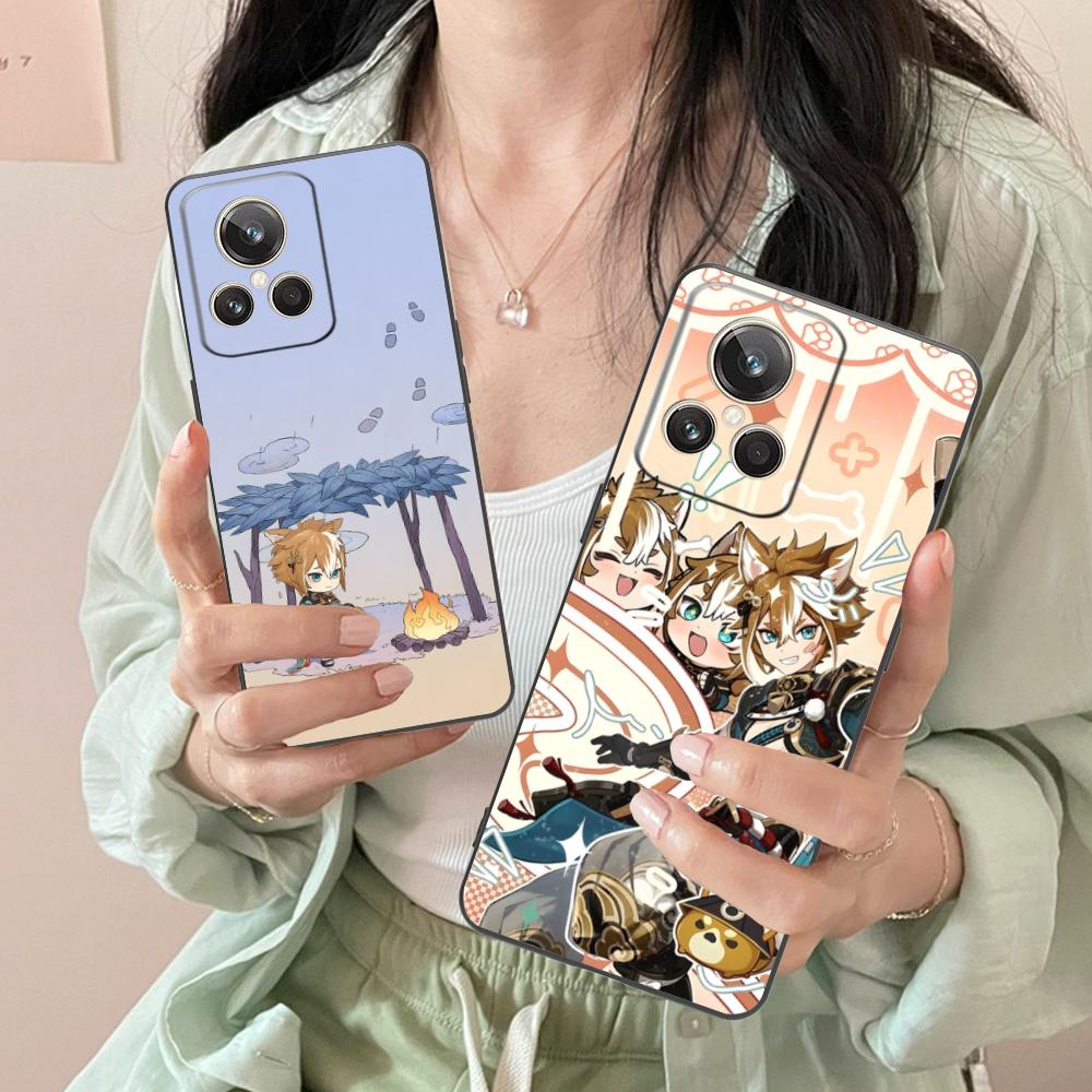 Game GI Gorou Mobile Phone Case for Realme GT 8 Neo Pro C75 73 71 C67 65 C55 53 C35 31 C20 15 Colorful Printing Cover Luxury
