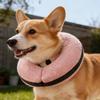 Inflatable Dog Collar Blow Up Dog Donut Collar Cone Collar Alternative After Surgery Pet Donut Collar for Large Medium Small Dogs Cats Post Surgery