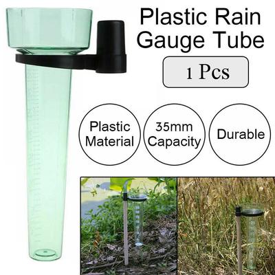 1pc Outdoor Rain Gauge Measurement Cup Garden Yard Water Ground Rainfall Resistant Measuring Tool Garden Supplies