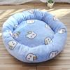 Pet Dog Sofa Bed Donut Washable Round Plush Nest Soft Comfortable Fluffy Cushion Mat Winter Warm Dog Cat Calming Beds