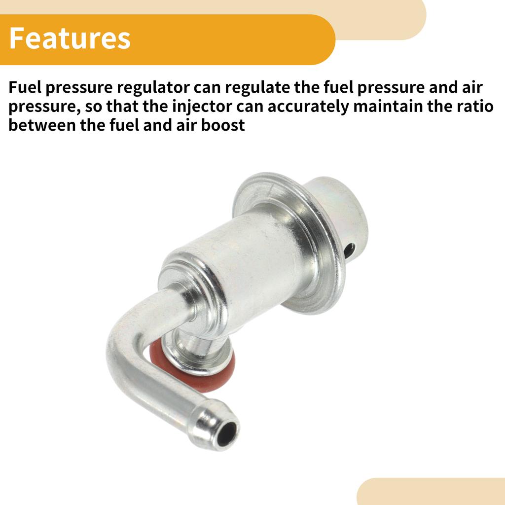 UXCELL Fuel Pressure Regulator for Honda Civic 2003-2004 No.16015S5A930 Metal 20-70 Psi