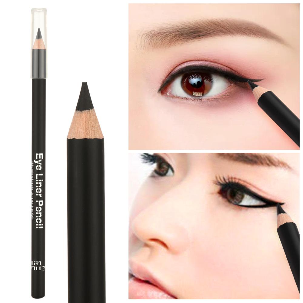 Fashion Lasting Cosmetic Eyeliner Pencil Makeup tool Black Waterproof