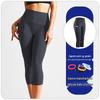 High Waist Butt Lift Yoga Capri – Quick-Dry, Breathable, Elastic, Nude-Feel Running Tights for Women
