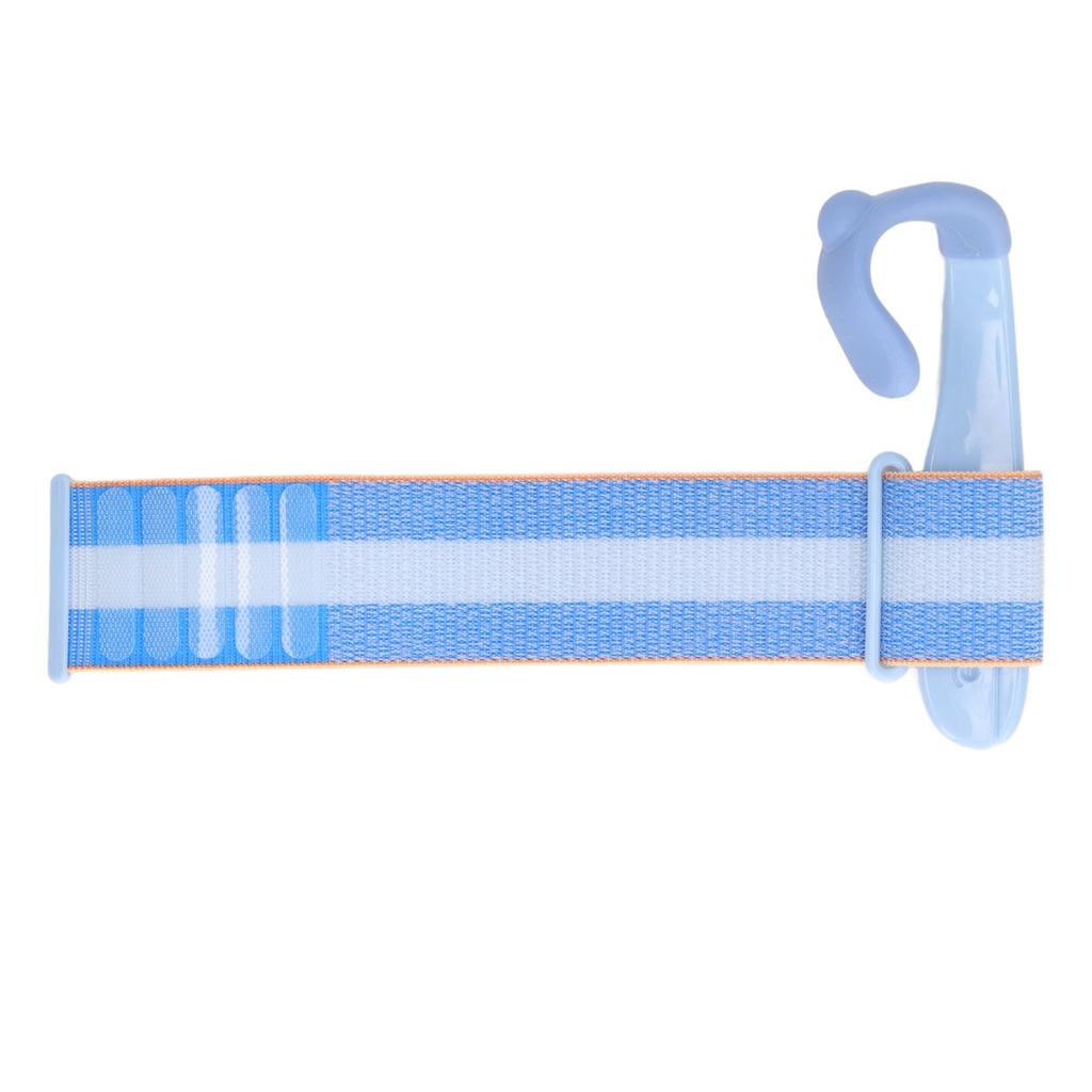 Pen Hold Corrector Ergonomic Design Pen Grip Wrist Brace Writing Posture Corrector Tool for Students Blue