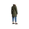 Polo Ralph Lauren FW22 Solid Color Mid-Length Casual Quilted Long Sleeve Coat Women Coats Olive 211854765002