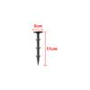 Garden Plastic Ground Stakes Nails 11cm/16cm/20cm/25cm Mulch Shading Anti-Pest Cloth Fixed Nails Plants Support Supplies 20Pcs