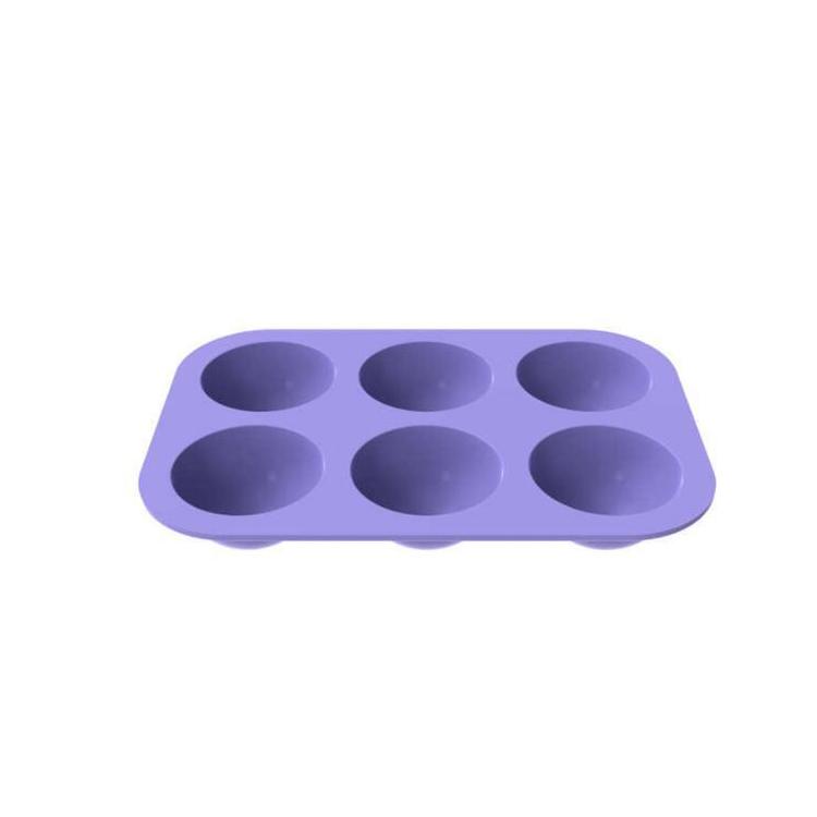 Silicone Baking Mold Chocolate Handmade Round-Shape Biscuit Muffins Soaps DIY Tool Cake Decoration
