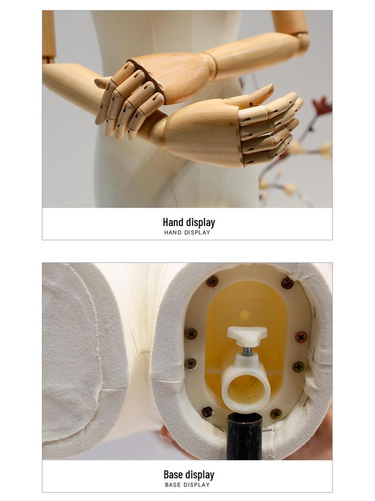 Korean Women's Clothing Store Mannequin: Pendant Arm Flat Shoulder Display Stand