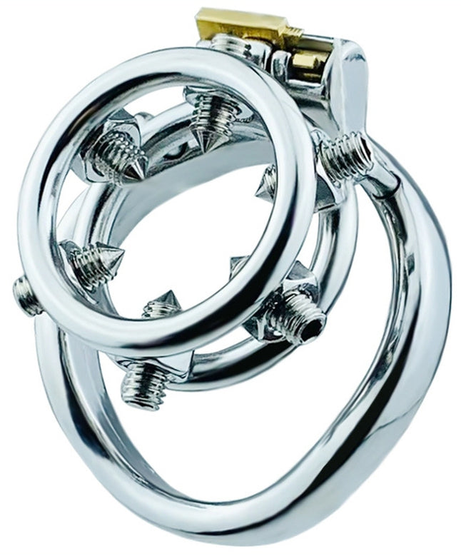 Cage de chasteté en métal Annel Pics 3.5 x 3.2cm - CockLock - Cages de Chasteté