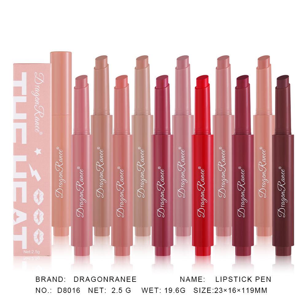 Lip Press Lippenstiftstift Lipgloss Feuchtigkeitsspendender Lipgloss Spiegel Falten auf den Lippen ausgleichend Feuchtigkeitsspendender Lippenstift