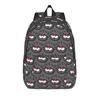 Green Puffle Fashion Backpack with Pocket Student Hiking Travel -Intro Daypack for Men Women Laptop Shoulder Bag