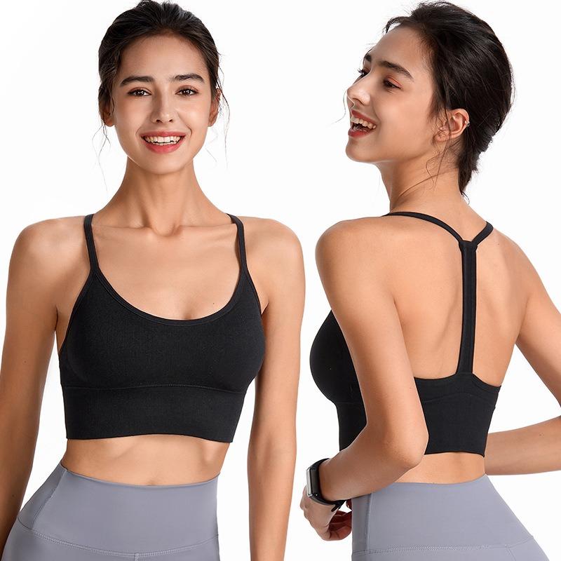 Wireless Yoga Sports Bra Shock Absorbing Fitness Underwear For Women Plus Size