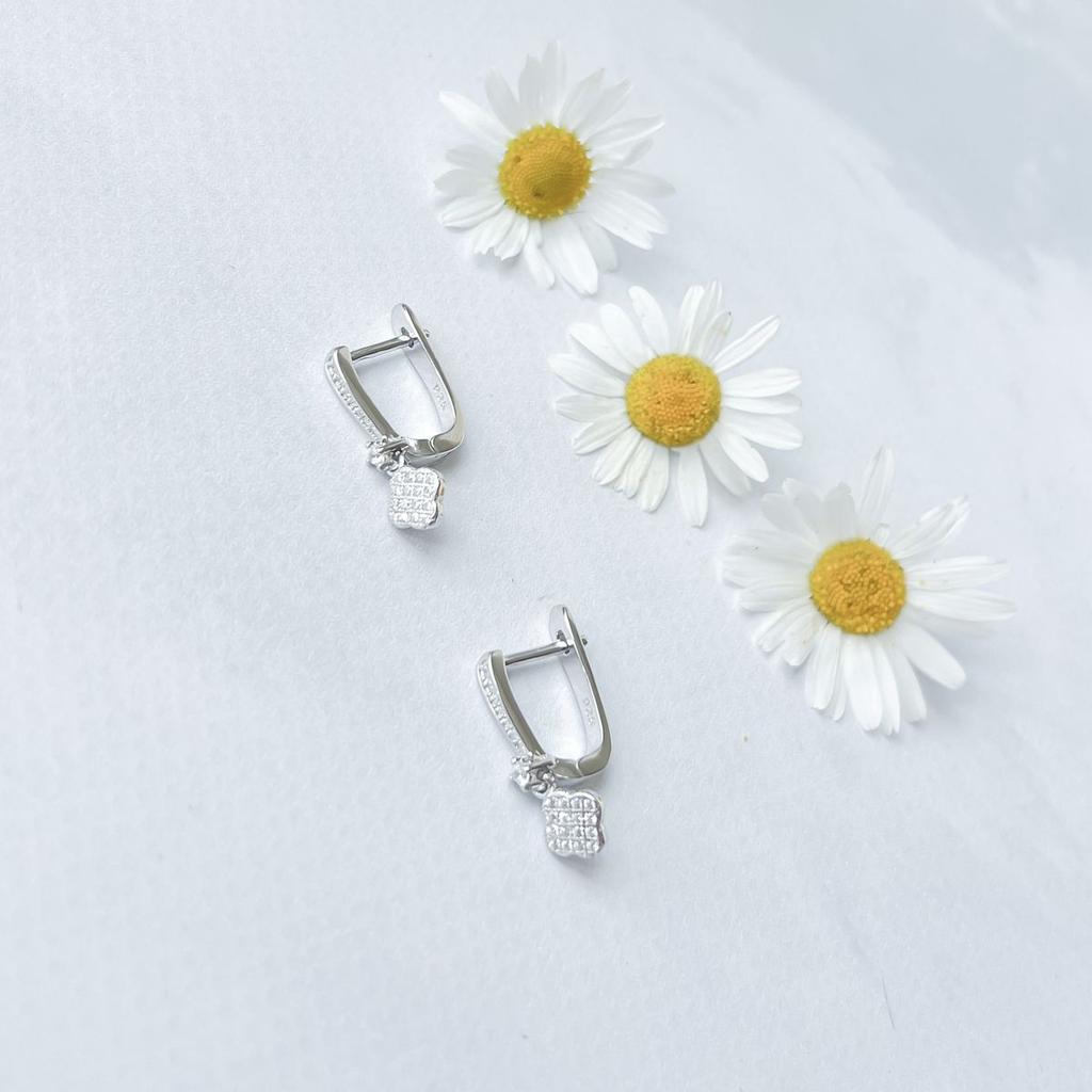 Stříbrné náušnice s kubickými zirkony (2144533)