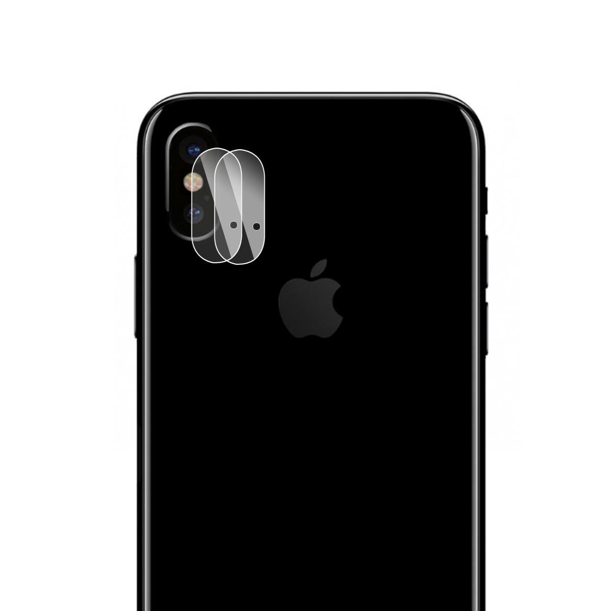 

2Pcs HAT PRINCE 0.2mm 9H 2.15D Arc Edge Tempered Glass Camera Lens Protector Film for iPhone XS/X 5.8 inch Type A
