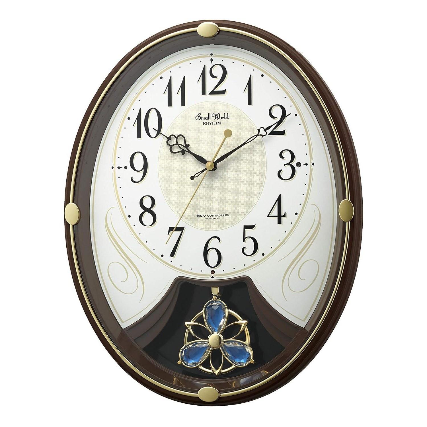 Rhythm Wall Clock Radio-Controlled 6 Melodies