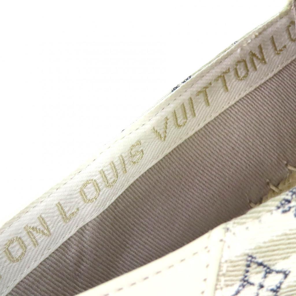 Excellent LOUIS VUITTON Monogram Espadrille Slip-on Flat Shoes Sandals 5.5 Used