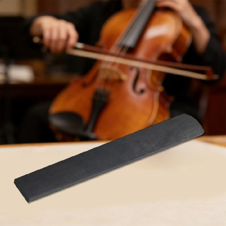 Upgrading Your Violin with Ebony Fingerboard Wood Texture Perfect for Deeper Tone and Enhancing Musical Performances