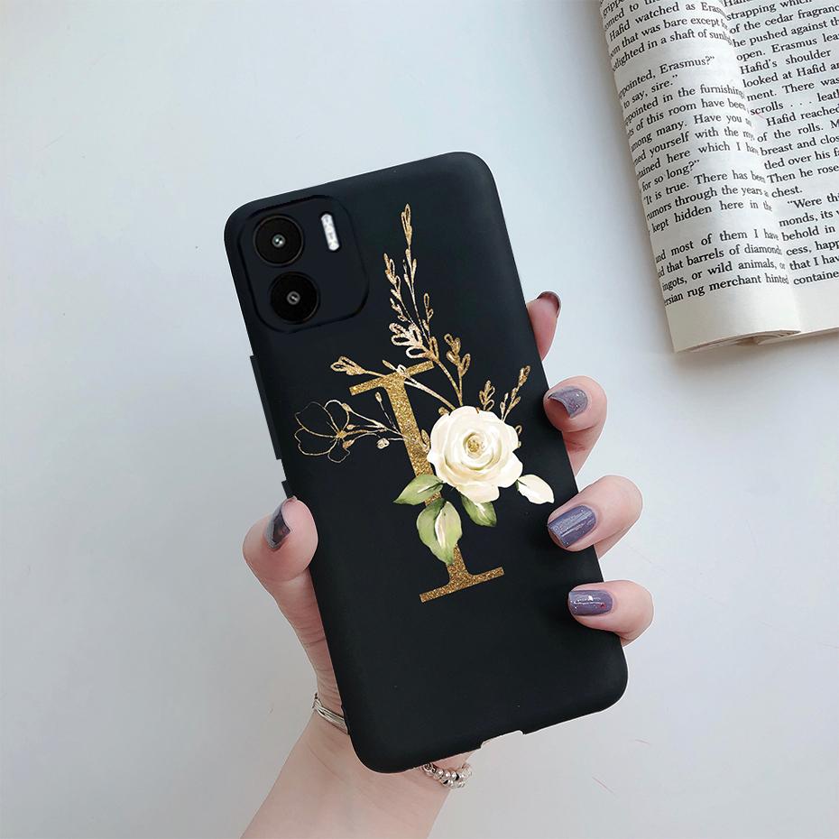 For Redmi A2 Plus Case Funda Cute Letter Soft Silicone Phone Case For Xiaomi Redmi A2 Plus Case Cover Bumper for Redmi A2+ Coque