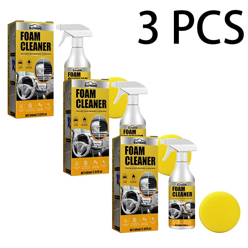Rayhong Car Interior Foam Cleaner Waterless Stain Remover Seat Headliner Dashboard Foam Cleaner