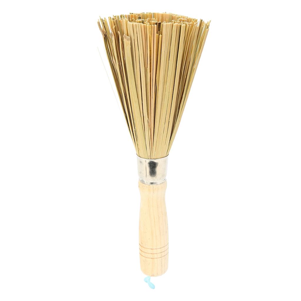 Bamboo Pot Brush Natural Bamboo Clean Cleaning Whisk Material Environmental Protection Kitchen Pan Brush for Pots Bowls