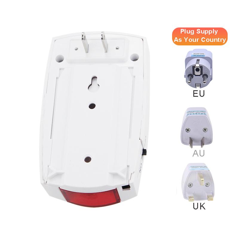 Topvico Bezdrátový detektor vypnutí / zapnutí napájení AC 220V Alarm výpadku / zkratu Testovací senzor Domácí alarm rozvodny