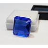 18-20 Ct Natural Blue Sapphire Square Cut Fabulous Certified Loose Gemstone