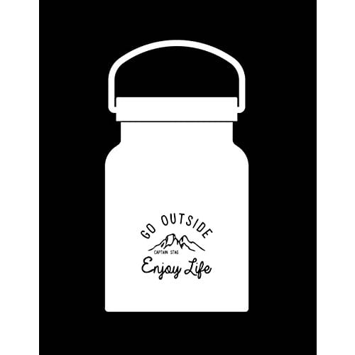 Captain Stag (CAPTAIN STAG) Food Pot, Food Container, Water Bottle, Double Stainless Steel Bottle, Vacuum Insulated, Hot & Cold Insulation, HD Food Po