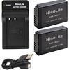 NinoLite Two Compatible Cameras USB Charger for Canon EOS EOS EOS M6 Mark 3-Piece Set LP-E17 + RP, 9000D, II, Etc.