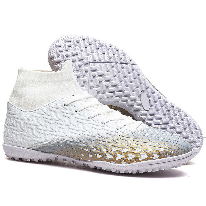 Мужские футбольные бутсы с длинными шипами и высокой лодыжкой — фото 13