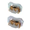 Pair of Rear Brake Calipers with Brake Pads Left Right Stable Performance Replacement for Polaris RZR 900 900S 2015 To