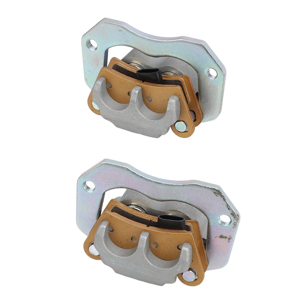 Pair of Rear Brake Calipers with Brake Pads Left Right Stable Performance Replacement for Polaris RZR 900 900S 2015 To